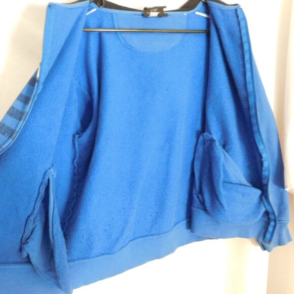 South Pole Blue Full Zip Hooded Sweatshirt Jacket Boys Size 16-18 - Picture 3 of 5